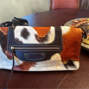 Francesco Biasia calf, skin Leather Bag